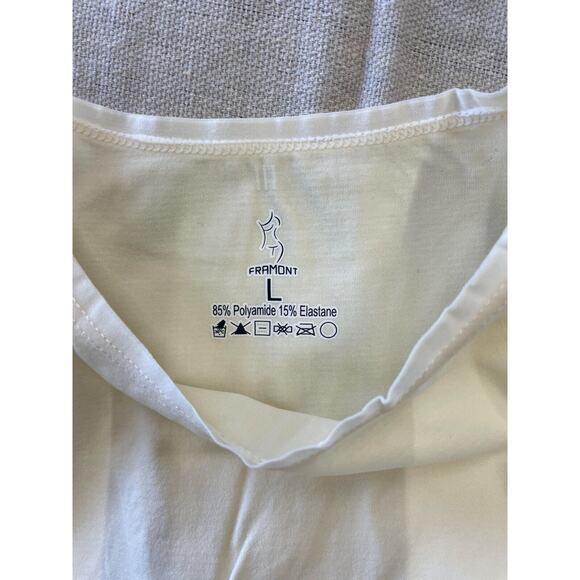 Framont Cream Women's Shapewear Bodysuit Size L - Picture 2 of 4